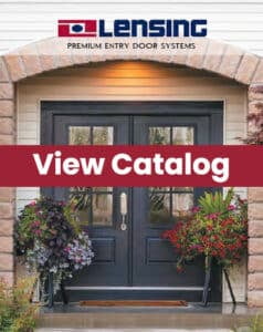 view digital version of Lensing's residential entry door catalog