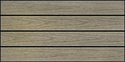 newtechwood ultrashield decking in roman antique