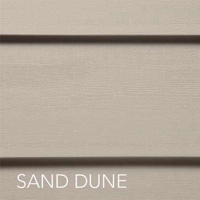 swatch of lap siding color sand dune