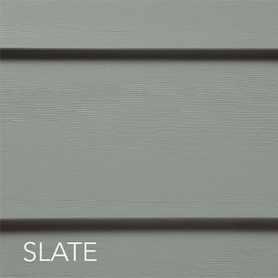 swatch of lap siding color slate