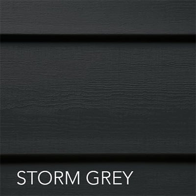 swatch of lap siding color storm grey