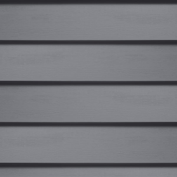 a piece of gray narrow horizontal lap siding