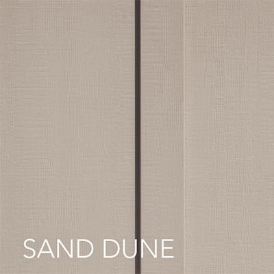swatch of board and batten color sand dune