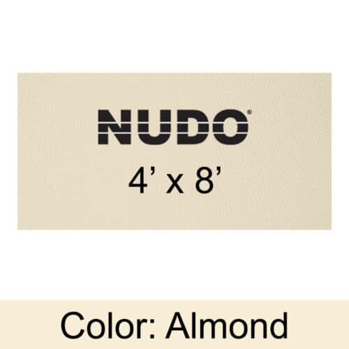 drawing of an almond nudo f r p panel