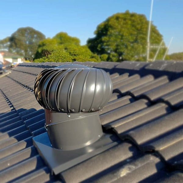 whirlybird vent on roof
