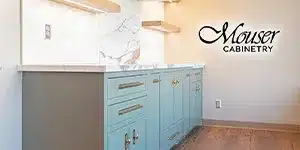newsletter-thumbnail-2023-12 green kitchen cabinets with white countertop