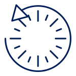 company-history line art of history icon